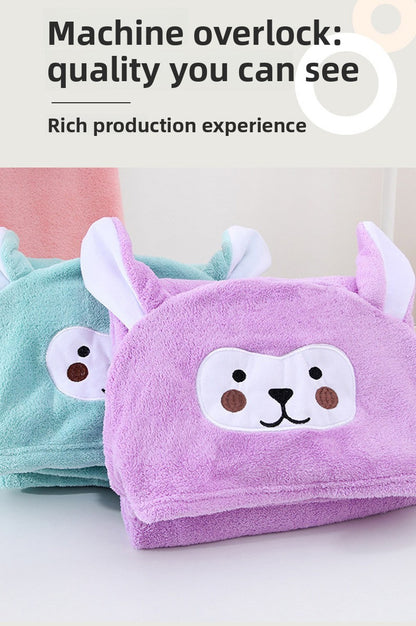 70x140CM Baby Bath Towel Hooded Ultra Soft Towel Highly Absorbent Bathrobe Blanket Toddlers Shower Gifts for Boys Girls