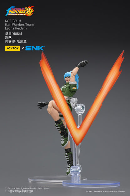 [Pré-venda] 1/18 JOYTOY Boneco de Ação SNK KOF'98UM Ikari Warriors Equipe Anime Modelo de Brinquedo