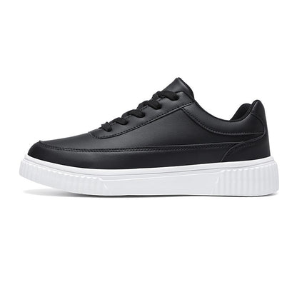 Tênis Masculino Impermeável de Prancha Leve Outono Inverno Tênis Masculino Casual com Cadarço Macio para Esportes e Caminhada