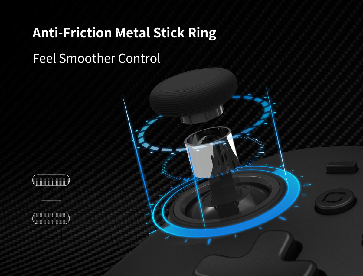 GuliKit KingKong 3 Pro Game Controller?KK33 NS38 Gamepad with Hall Effect Joysticks for PC Windows Nintendo Switch Android iOS