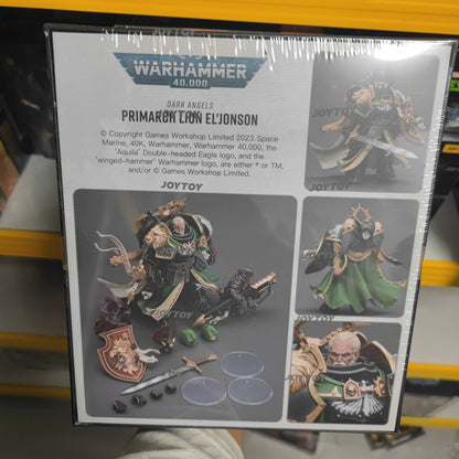 ?JOYTOY?Warhammer 40K Dark Angels Primarch Lion El'Vonson 1/18 Action Figure Model Toys