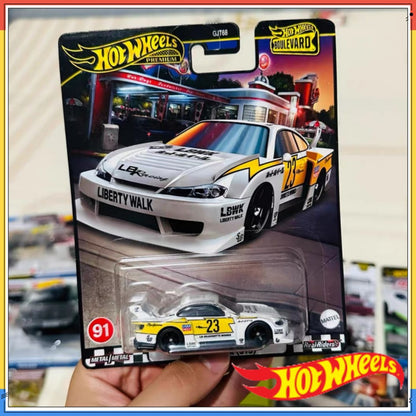 Mattel Hot Wheels Premium Boulevard Série 2022 1/64 Boulevard Land Rover Defender Carrinhos Colecionáveis Veículo Diecast