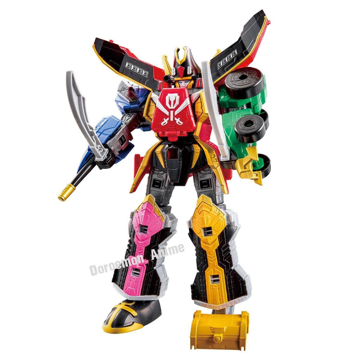 Em Estoque Original Bandai Dxrobo Universe Power Rangers Zord Gao King Daizyujin Kaizoku Gattai Gokai Oh Bonecos de Ação Presentes