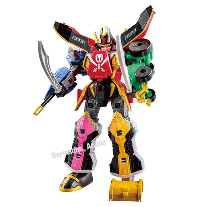 Em Estoque Original Bandai Dxrobo Universe Power Rangers Zord Gao King Daizyujin Kaizoku Gattai Gokai Oh Bonecos de Ação Presentes