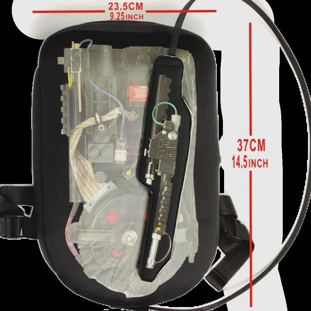 Kids Adult Ghostbusters Costume Cosplay with Proton Pack Men Boys Girls Ghostbusters Jumpsuit Ghost Hunter for Halloween Outfits