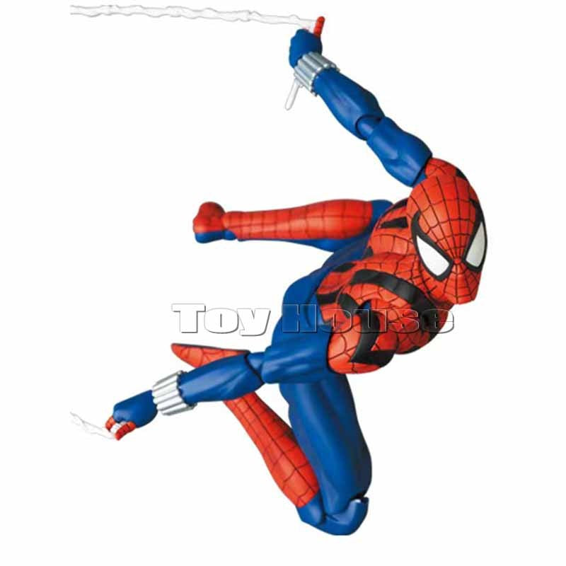 Em estoque, linha completa de brinquedos CT Toys, Homem-Aranha Mafex 143 Ben Reilly Comic Ver The Amazing Spider-Man 001, brinquedo de anime e boneco de ação, presente.