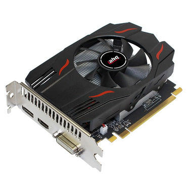 AHQ RX560 4GB MiniG Graphics Card - Gaming, Work Station, Single Fan GPU, ITX Size, 100% New for SFF Gaming PC