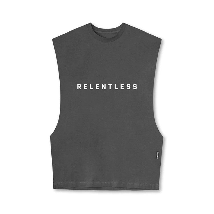 Men's Summer Cotton Casual Tank Top Gym Fitness Clothing Sleeveless Shirt Bodybuilding Running Singlet Undershirt Workout Vest
