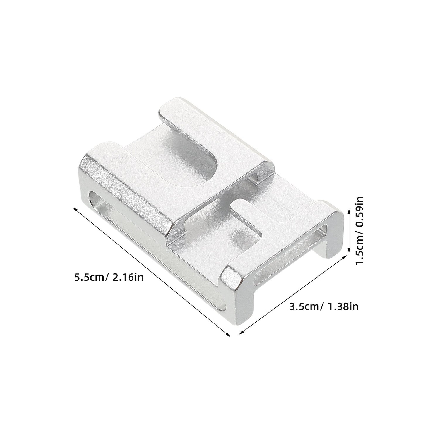 Metal Sword Handle Belt Clip Design Universal Fit Secure Suspension Belt Buckle for Cosplay Sword Costume Accessories