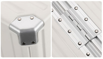 New Suitcase 30 inch Aluminium Frame USB Charging Luggage Carrier 28 inch Boardable 20 inch Travel Suitcase with Cup Holder