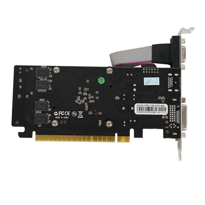 SJS Placa de Vídeo GeForce GT610 Placas VGA 2GB DDR3 64Bit Placas Gráficas Para NVIDIA Game PC GT 610 2GD3 HDMI DVI VGA PCI-E2