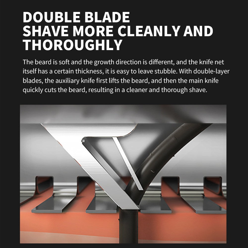 XIAOMI MIJIA S500 Electric Shaver Dry Wet Shaving Triple Blade Trimmer Beard Floating Head Men's Shaver Electric Razors Machine