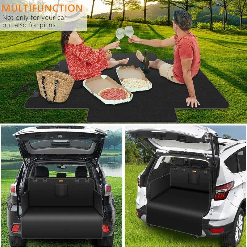 Capa Impermeável Para Banco De Carro Para Cães, Protetor De Porta-Malas, Tapete De Viagem, Rede Para Transporte De Cães Pequenos, Médios E Grandes