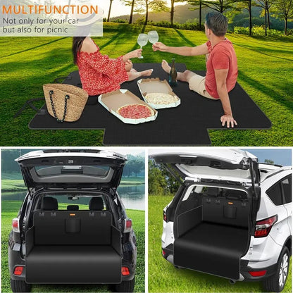 Capa Impermeável Para Banco De Carro Para Cães, Protetor De Porta-Malas, Tapete De Viagem, Rede Para Transporte De Cães Pequenos, Médios E Grandes