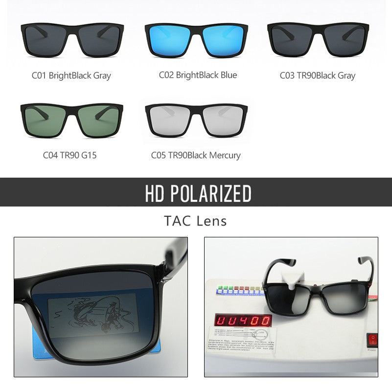 New Polarized Driving Brand Designer Sunglasses Luxury Men Aviation Square Sun Glasses Women Vintage Retro Glasses Shades