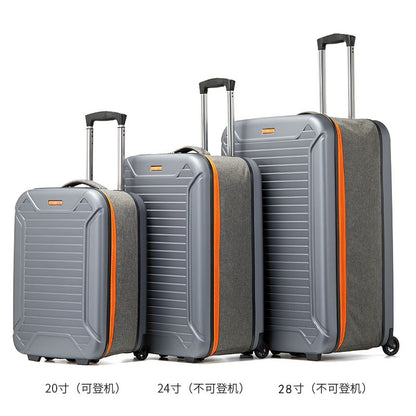 Nova mala de viagem dobrável, design multifuncional de 20 polegadas, para embarque e negócios, com senha