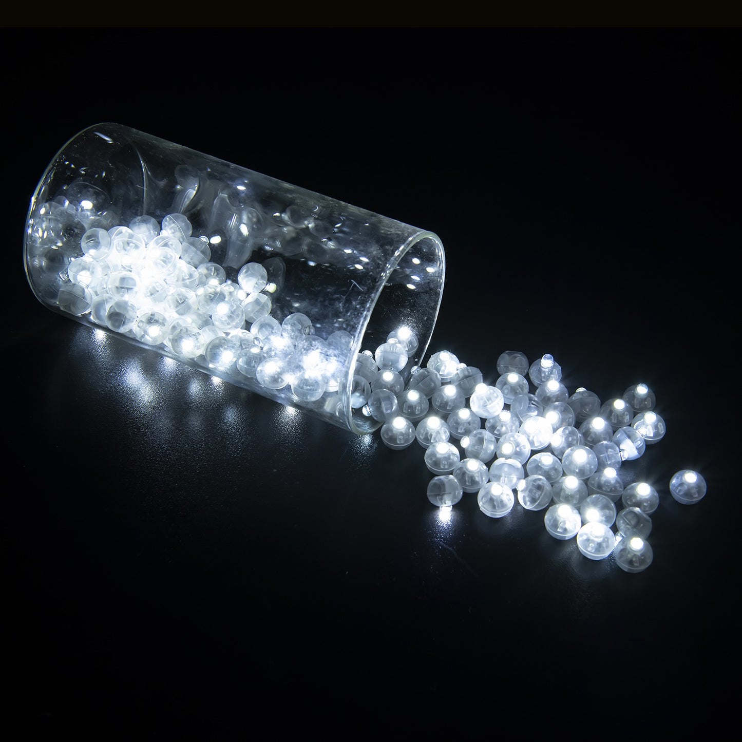 50/100/150/200/300pcs Tumbler Round Ball Light Balloon LED Flash Luminous Lamps Lantern Light for Wedding Party Birthday Decor