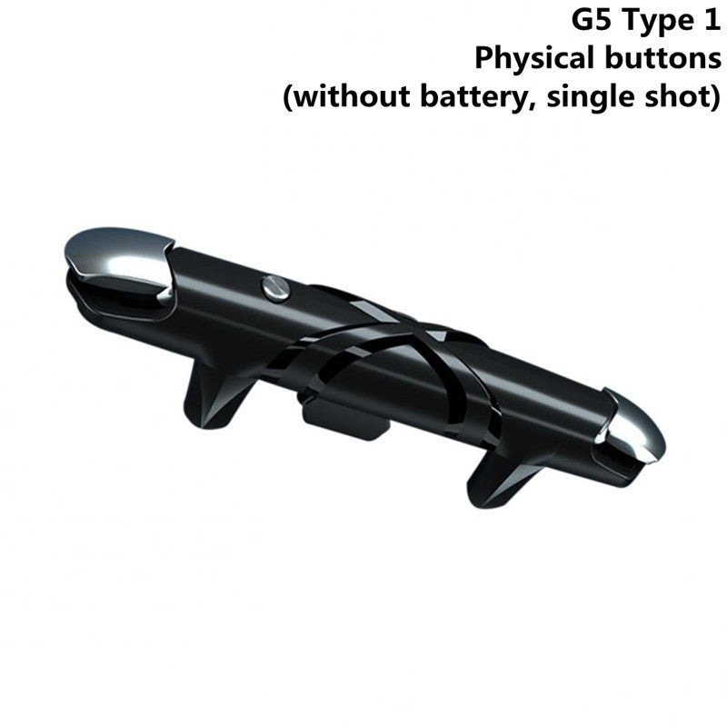 G5 Mobile Game Controller for PUBG Gaming Trigger Shooter Aim Fire ABS Key Button Gamepad Joystick for IPhone Android Smartphone