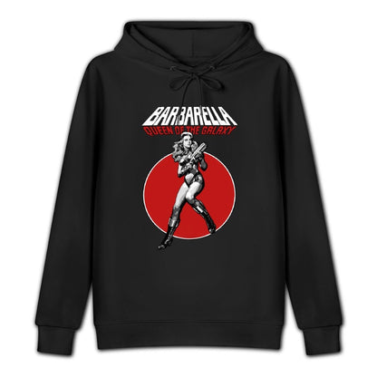 Barbarella - Queen of the Galaxy Hoodie japanese style men's winter sweater mens designer clothes mens hoodie