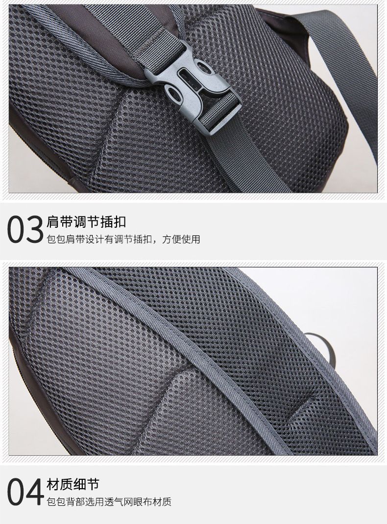 Men's Casual Crossbody Bag Unisex Outdoor Water Bottle Shoulder Bag Multi-functional Travel Waist Bag Fashion Men's Chest Bag Ox