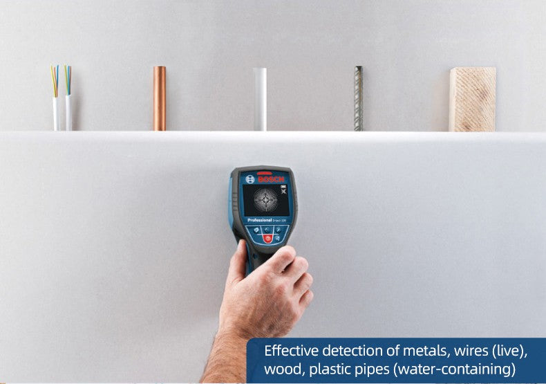Detector de metais Bosch D-tect 120 Professional Scanner intuitivo de radar Para quase todos os materiais Detector de parede de alta precisão
