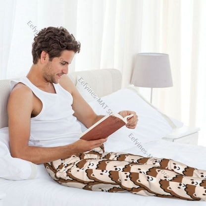 Cute Hedgehog Mens Pajamas Pyjamas Pants Lounge Pants Sleep Bottoms