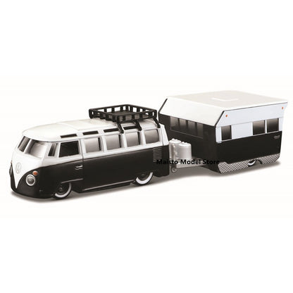 Maisto 1:64 Volkswagen Mercedes Benz Ford Chevrolet Brand collectible trailer die-cast precision model car Model collection gift