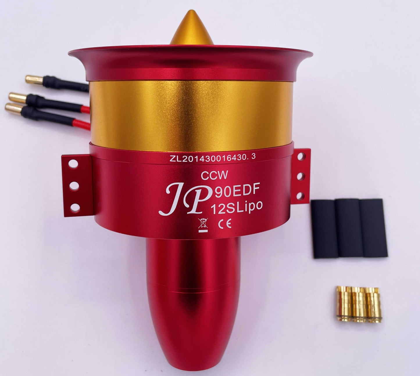 Motor 5060 4260 4250 with 6S 12S 14S JP 90mm 105mm 120mm EDF Ducted Fan 12 Blades  All Set  RC Air Plane 50V, 7100W Motor Parts