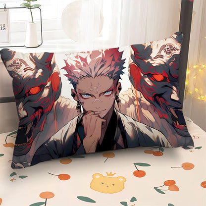 Jujutsu Kaisen peripheral pillow double side pillowcase Cartoon anime Itadori Yuji bedroom bed pillow Gojo Satoru soft pillow