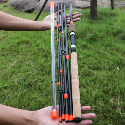 Varas de pesca Sougayilang Feeder ultraleves de fibra de carbono para pesca de carpa com tração máxima de 15 kg com potência L M H para pesca de robalos, carpas e trutas