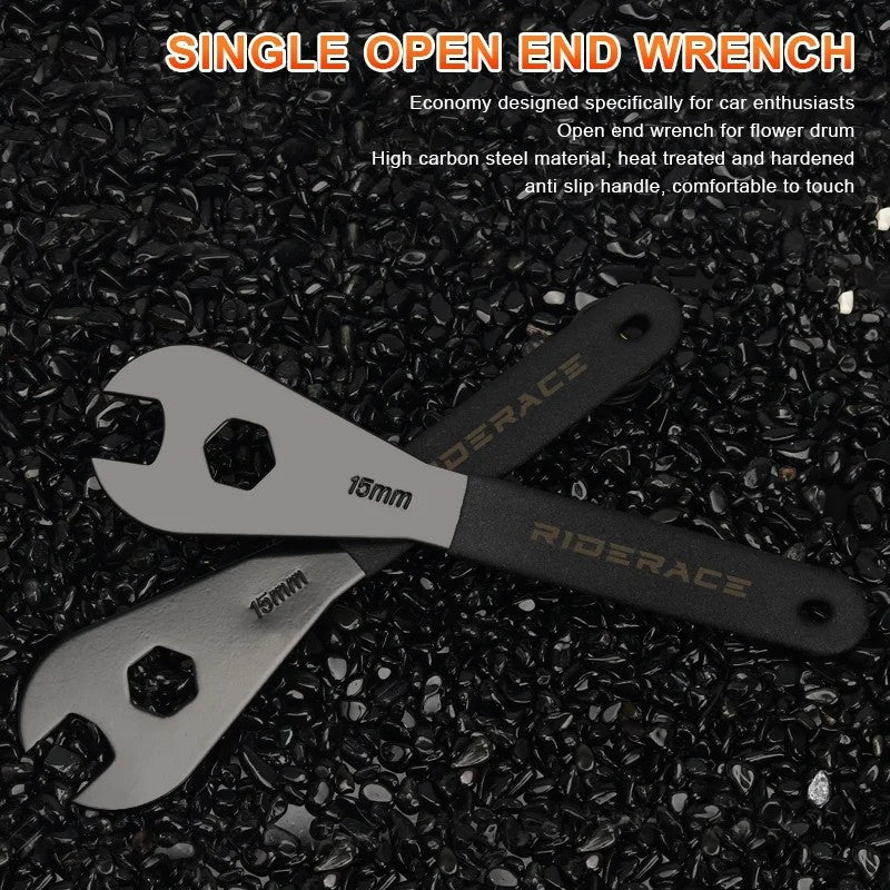 Chave de Pedal de Bicicleta RIDERACE 15mm Durável para Cubos de MTB Bicicleta de Montanha Ferramenta de Instalação Remoção Chave Inglesa Reparo de Ciclismo de Estrada