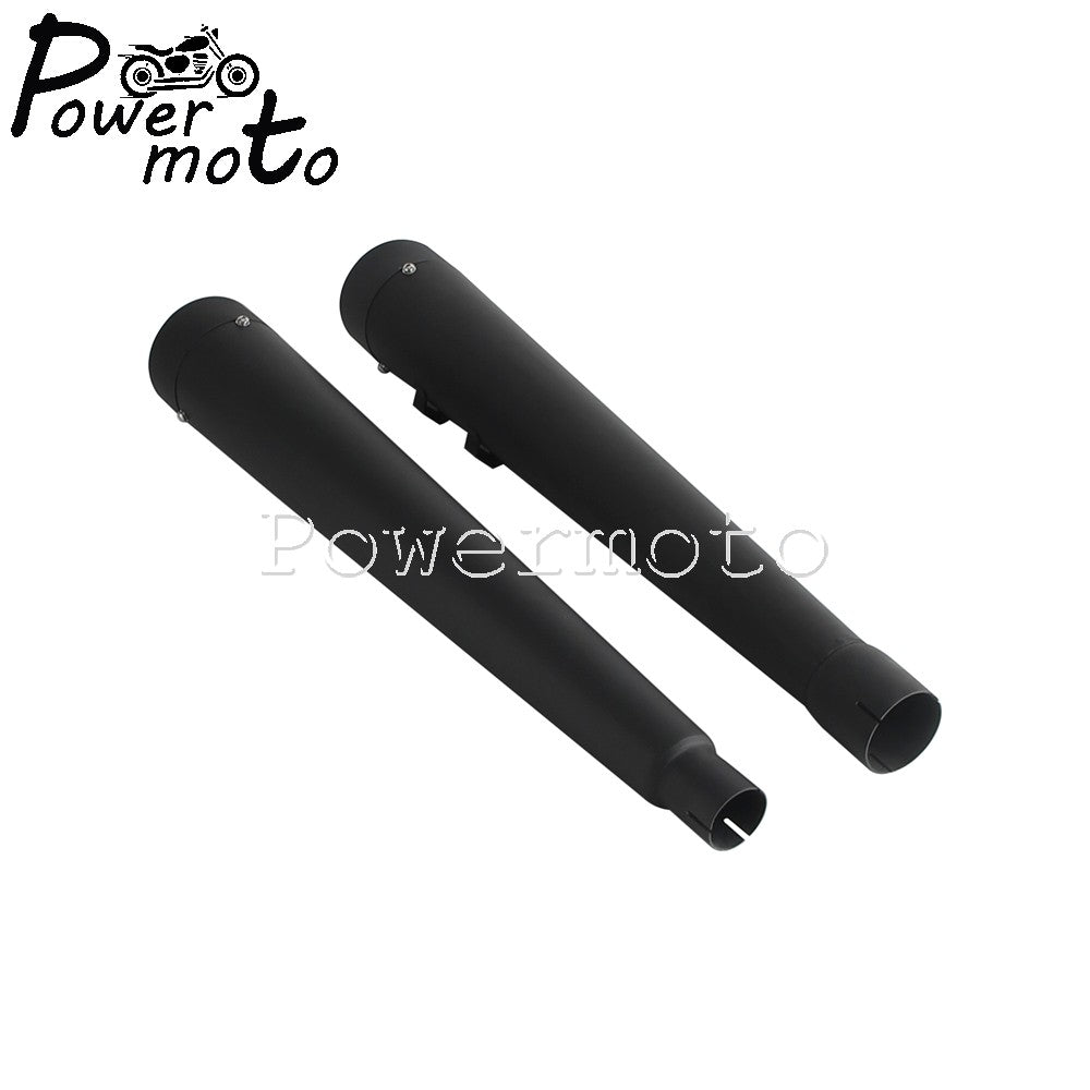 For Harley Touring Street Electra Glide Road King 2017-2023 FLHR FLHX FLTRX FLHTK Motorcycle Slip On Dual Exhaust Mufflers Pipes