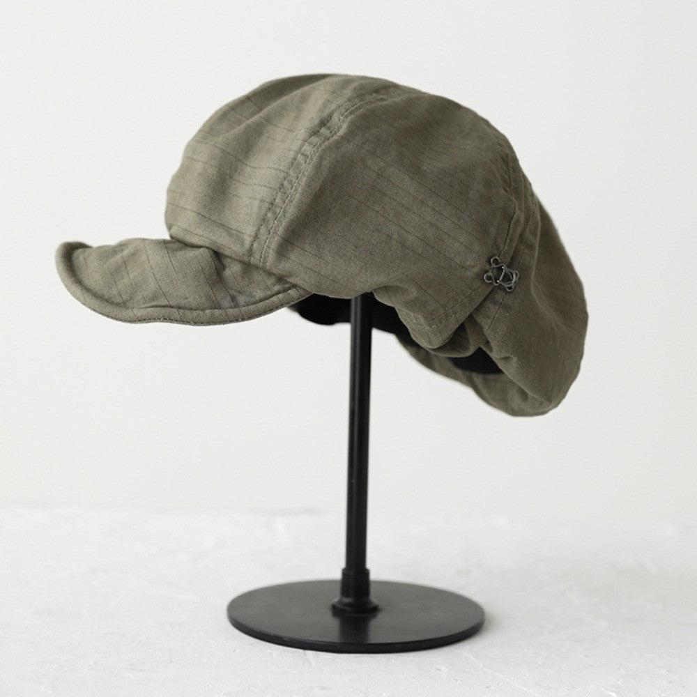 Retro Newsboy Caps Men Octagonal Hats British Painters Hats Autumn Winter Berets Herringbone Flat Caps Hip Hop Berets