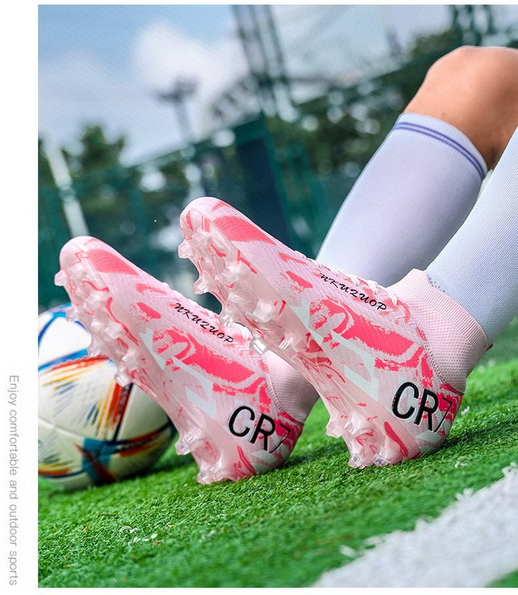 Man Football Shoes Professional Society Soccer Cleats Soccer Boots Non-slip Training Sneaker Artificial Quality Grass Footwear