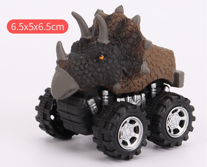 Brinquedos de Dinossauro Carrinhos de Fricção Mini Caminhão Monstro Conjunto de Brinquedos para Crianças Meninos e Meninas Presentes