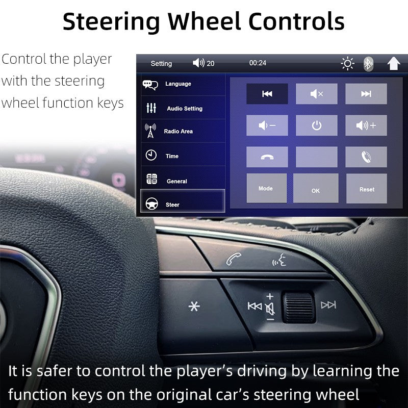 7 Inch Car Radio 1 Din MP5 Player Touch Screen Multimedia FM ISO Power Aux Input USB Bluetooth  Mirror Link Universal Autoradio