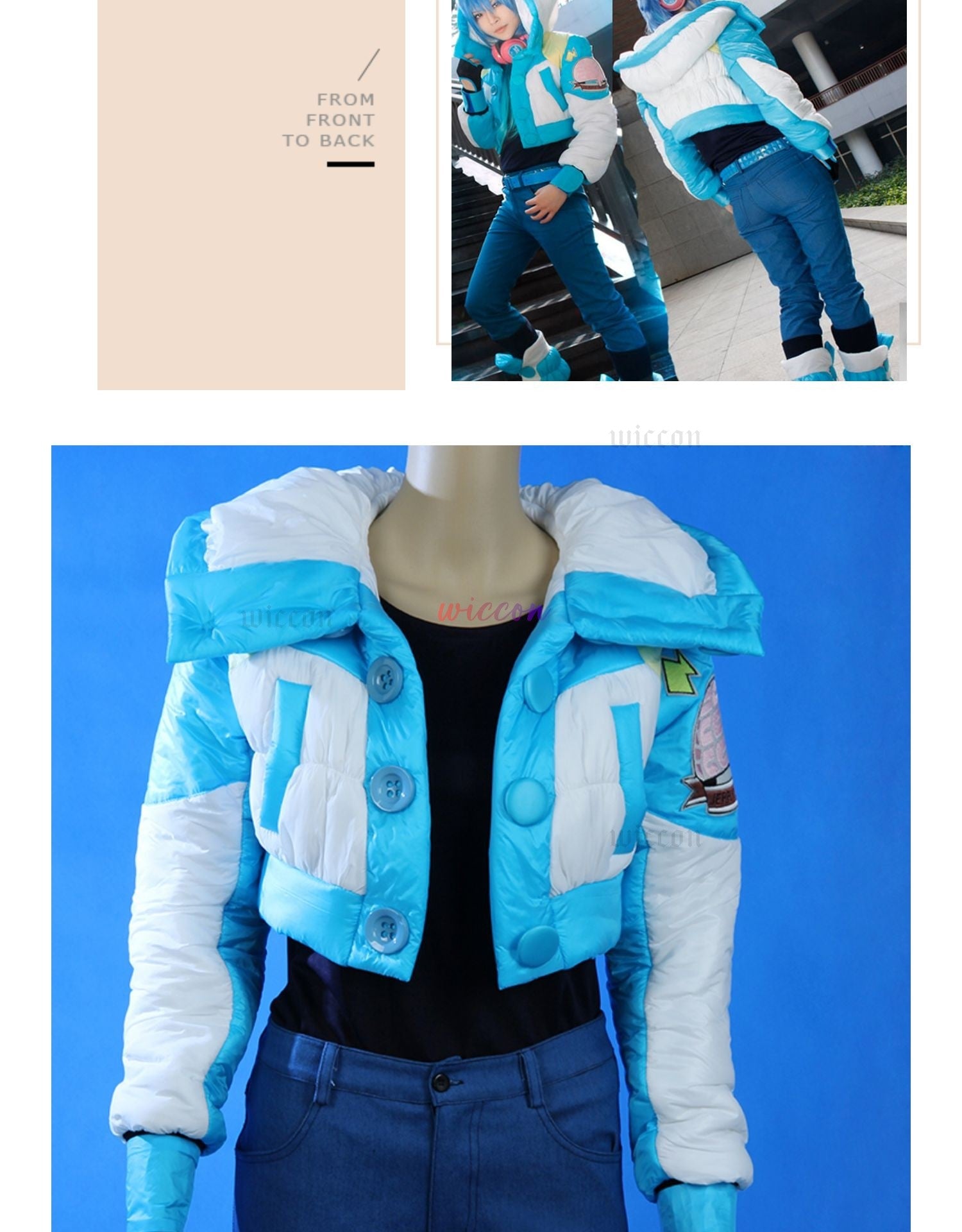 Athemis Dramatical Murder Seragaki Aoba Cosplay Costume Coat Gloves Wig Anime Cosplay Costume Custom High Quality