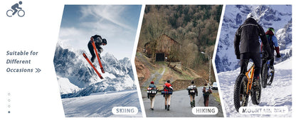 TACVASEN Winter Thicken Fleece Jacket Mens Waterproof Hiking Skiing Jackets Outdoor Mountain Trekking Windbreaker Parka Male