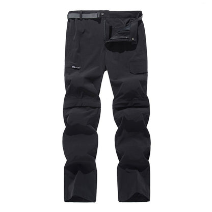 2025 Zip Off Hiking Pants Convertible Shorts Mens Cargo Work Pants Lightweight Breathable Trousers Workwear Outdoor Casual Pants