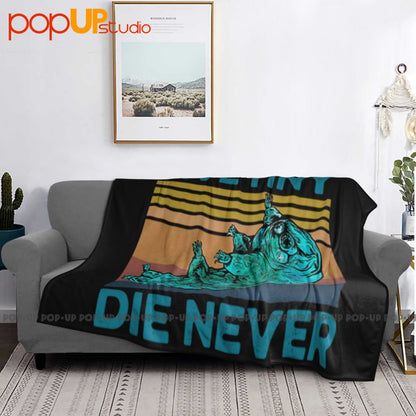 Animal Tardígrado Vivo Minúsculo Morra Nunca Vintage Gráfico Cobertor Ultra Macio Colcha Inverno Capa de Sofá Capas de Cama
