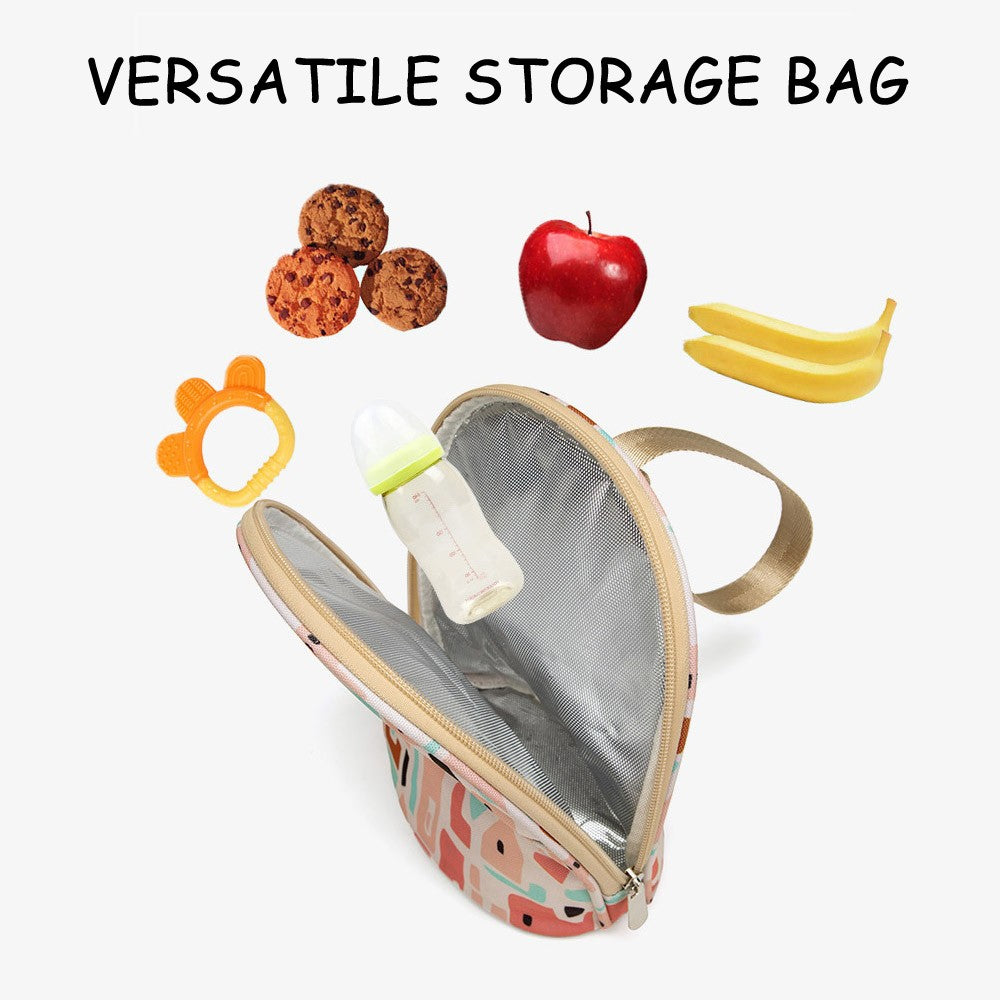 Breastmilk Cooler Bag Insulated Baby Bottle Bag Waterproof Baby Bottle Tote Bag Multifunction Nursing Travel Bag 3 Layers