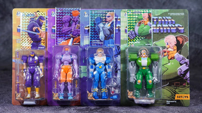 52toys Captain Commando 1/18 Figure Mack The Knife Ginzu The Ninja Baby Head Arcade Game Action Doll Toy Birthday Gifts Hot