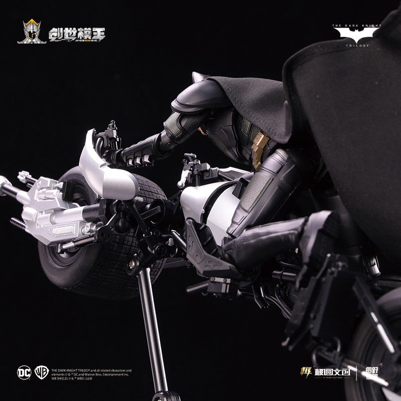 MODOKING DC Original BATPOD Motorcycle Batman Justice League Dark Knight Batman BATPOD Action Figure Bruce Wayne Model Toys Gift