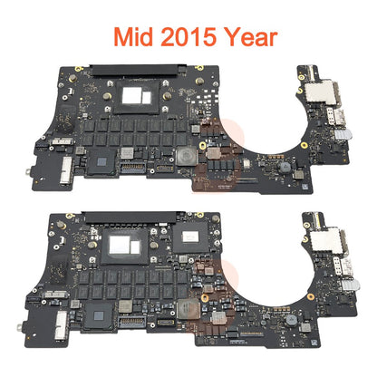 Placa Lógica Original para MacBook Pro Retina 15" A1398 Placa-Mãe i7 8GB 16GB Anos 2012 2013 2014 2015