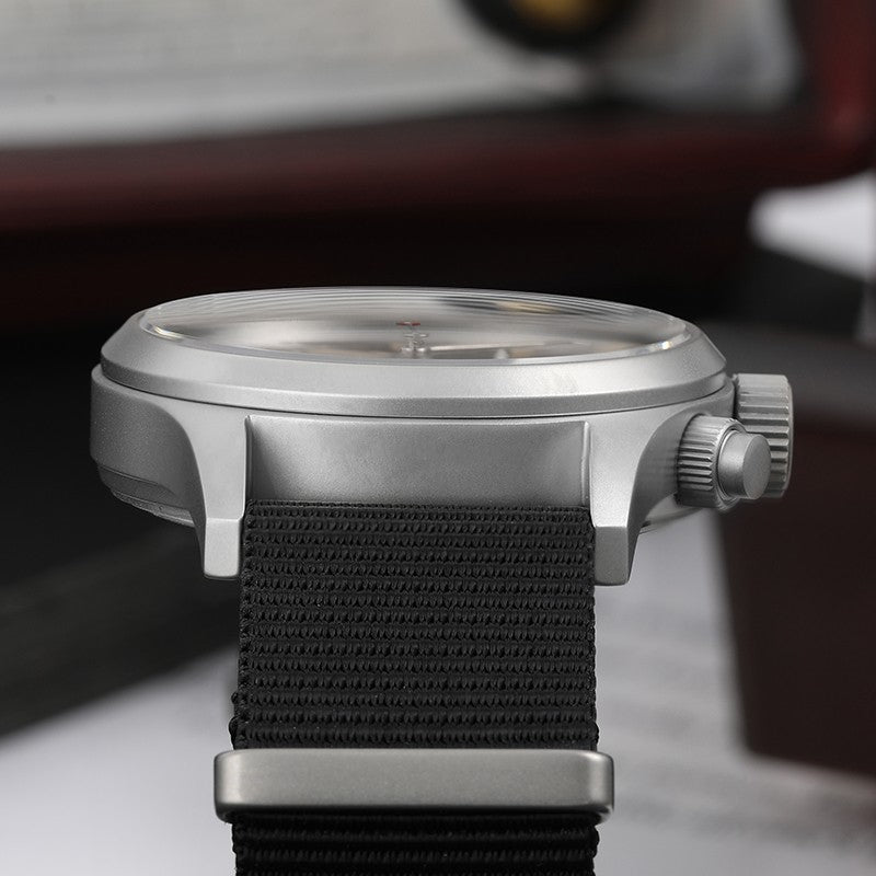 Militado ML1868KF Quartz 3 Dial Watch VK67 Chronograph Movement Luminous Watches Sapphire Glass 100m Water Resistance Wristwatch