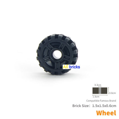 Blocos de Montar DIY Figuras Peças Eixo Assento e Rodas 1x2 2x4 Educacional Criativo Tamanho Compatível Com Brinquedo para Crianças 2926