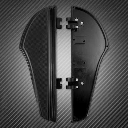 Pedaleiras Antiderrapantes Dianteiras para Motocicleta Harley Softail Fatboy Deluxe Touring Electra Glide FLHR