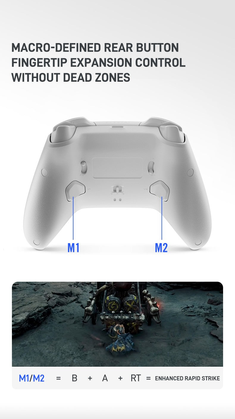 Flydigi Just Launched Direwolf 4 controller gamepad wireless gamepad for pc /Switch/Phone/tablet computer,with charging dock