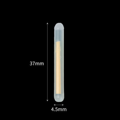 50/100 peças Bastão Fluorescente Vaga-lume Luz de Vara de Pesca Flutuante Luminoso Escuro Vara de Pesca Exterior Luz de Vara Fluorescente