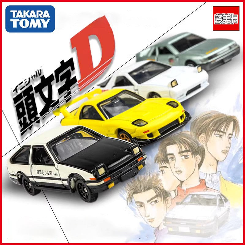 TOMY Initial D Toyota AE86 Supra RX7 GTR Carros de Liga Leve Fundidos e Veículos de Brinquedo Modelo de Carro em Miniatura Escala de Modelo de Carro Para Crianças